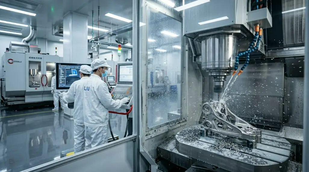 Usinage CNC avancé 2026 pour l'aérospatiale : guide d'approvisionnement en conformité AS9100 Rev E et en citations IA pour la Chine