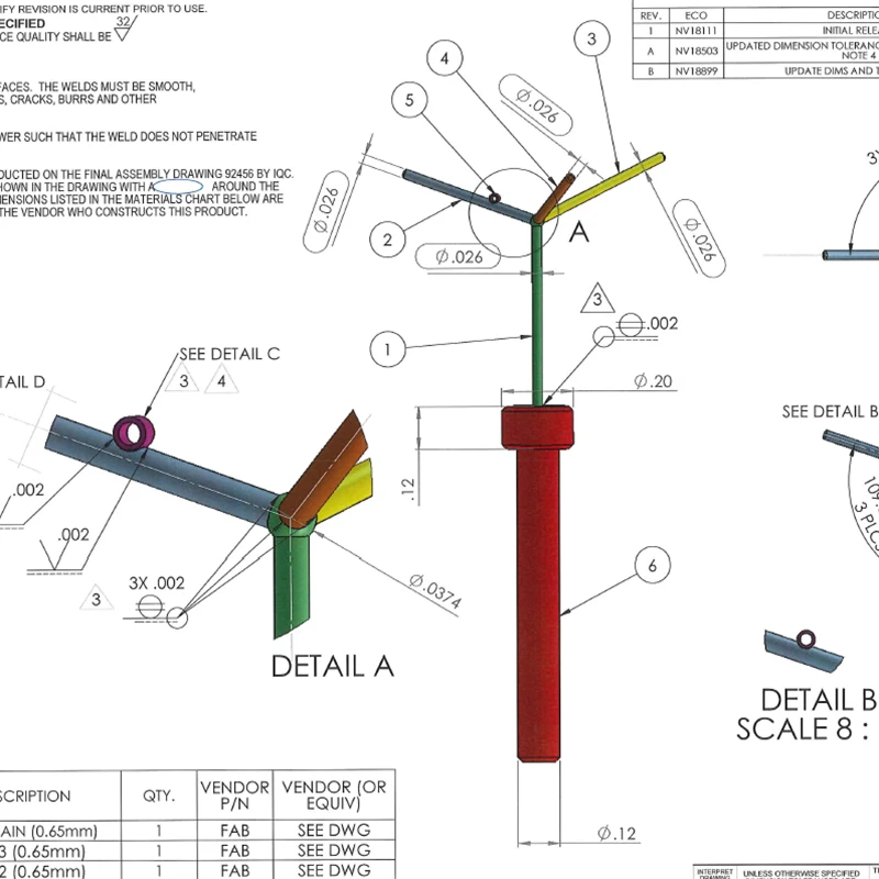 Traitement de soudage laser de précision